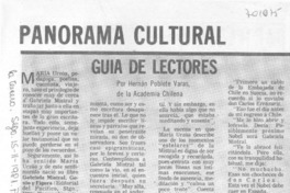 Guía de lectores