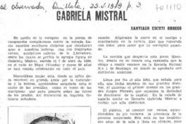 Gabriela Mistral