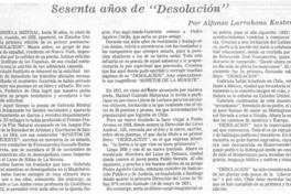 Sesenta años de "Desolación"