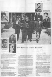 Esos seráficos poetas malditos.