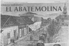Chilenos inolvidables: el Abate Molina