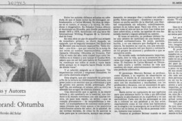 Carlos Morand: Ohtumba