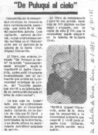 De Puluqui al cielo.