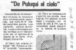 De Puluqui al cielo.
