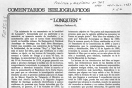 Lonquén"