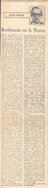 Residencia en la tierra