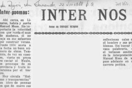 Inter-poemas