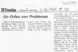 Un Orfeo con problemas.