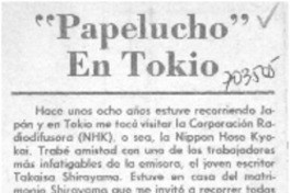 "Papelucho" en Tokio