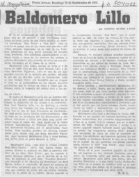 Baldomero Lillo