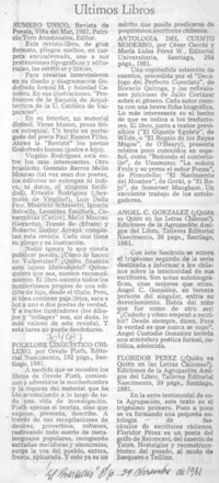 Ultimos libros