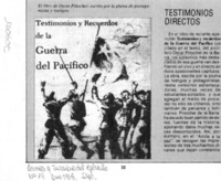 Testimonios directos.