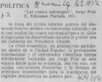 Las cuatro estrategias".