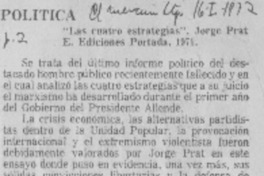 Las cuatro estrategias".