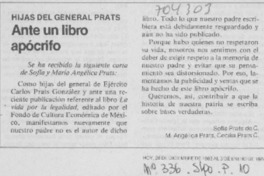 Ante un libro apócrifo