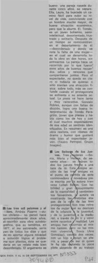 Las tres mil palomas y el loro.