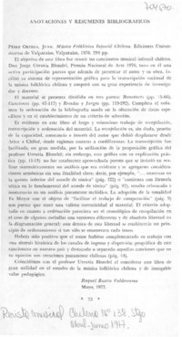 Música folklórica infantil chilena