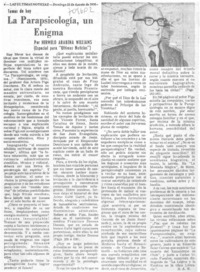 La parapsicología, un enigma