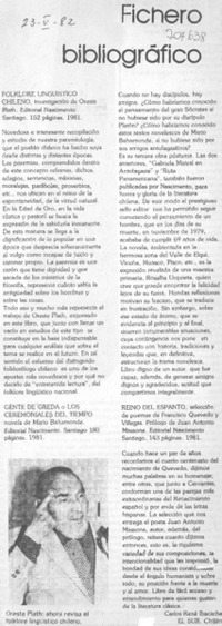 Folklore linguístico chileno