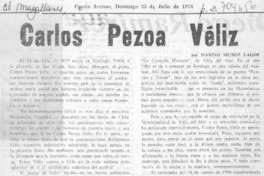Carlos Pezoa Véliz