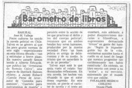 Barómetro de libros