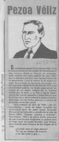 Pezoa Véliz.