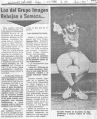 Los Del Grupo Imagen rebajan a Somoza--