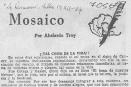 Tal como es la vida!