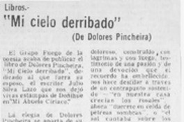 Mi cielo derribado"