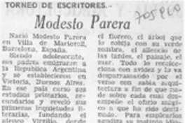 Modesto Parera