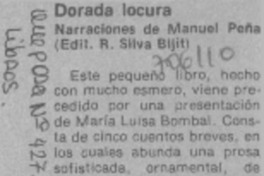 Dorada locura.