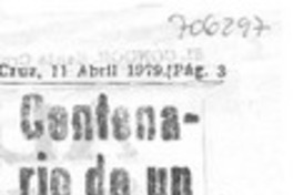 Centenario de un poeta