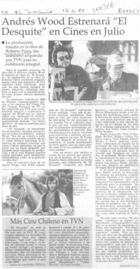 Andrés Wood estrenará "El desquite" en cines en julio.