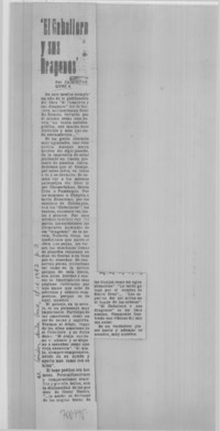 El caballero y sus dragones