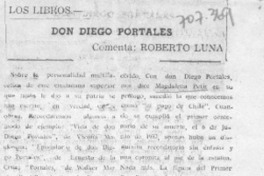 Don Diego Portales