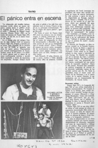 El pánico entra en escena