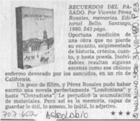 Recuerdos del pasado