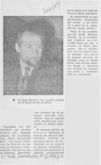 Pájaros de mi tierra".