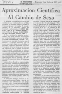 Aproximación científica al cambio de sexo.