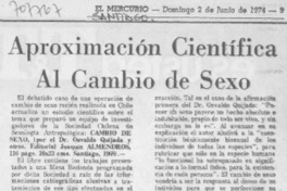 Aproximación científica al cambio de sexo.