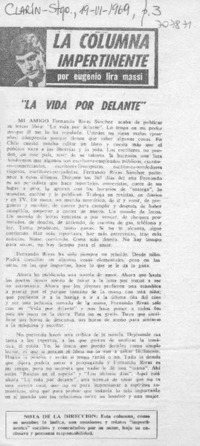 "La vida por adelante"