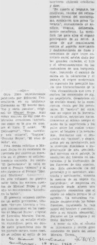 El Bonete maulino y otros cuentos.