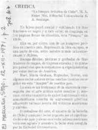 La Imagen artística de Chile.