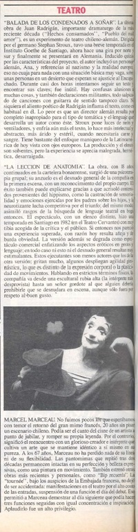 Balada de los condenados a soñar"