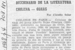 Diccionario de la literatura