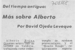 Más sobre Alberto