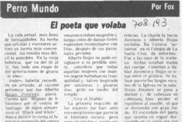El poeta que volaba