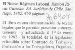 El nuevo régimen laboral.