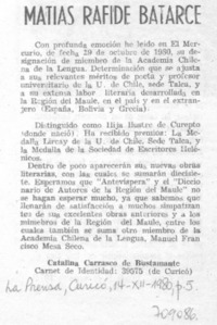 Matías Rafide Batarce