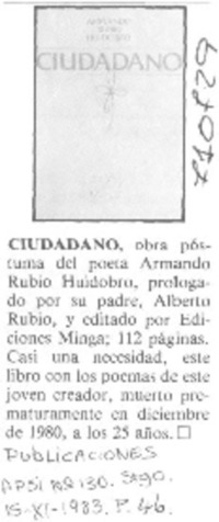 Ciudadano.